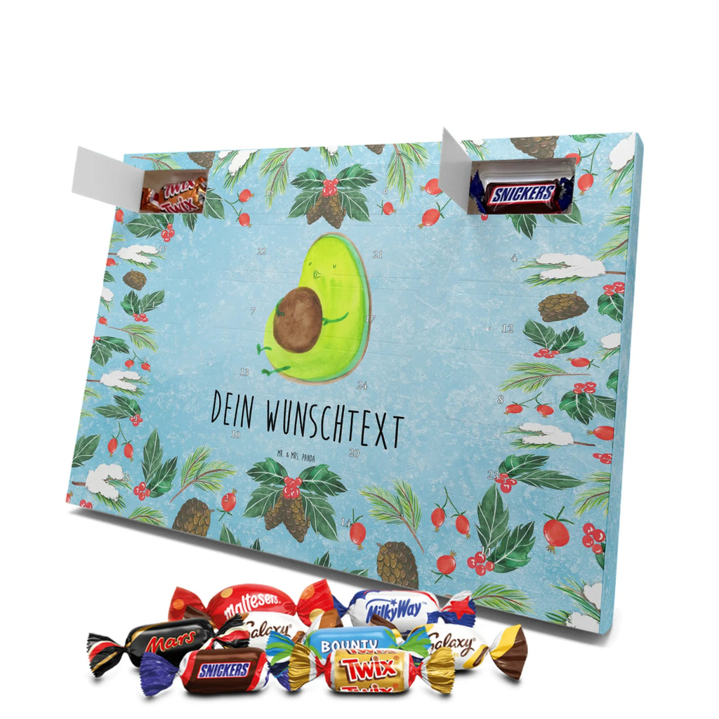 Adventskalender mit Namen Avocado Pfeifen Personalisierter Adventskalender, Adventskalender mit Namen, Vegan, Gesund, Avocado, Veggie, Diät, Abnehmen, Ernährung, dick sein