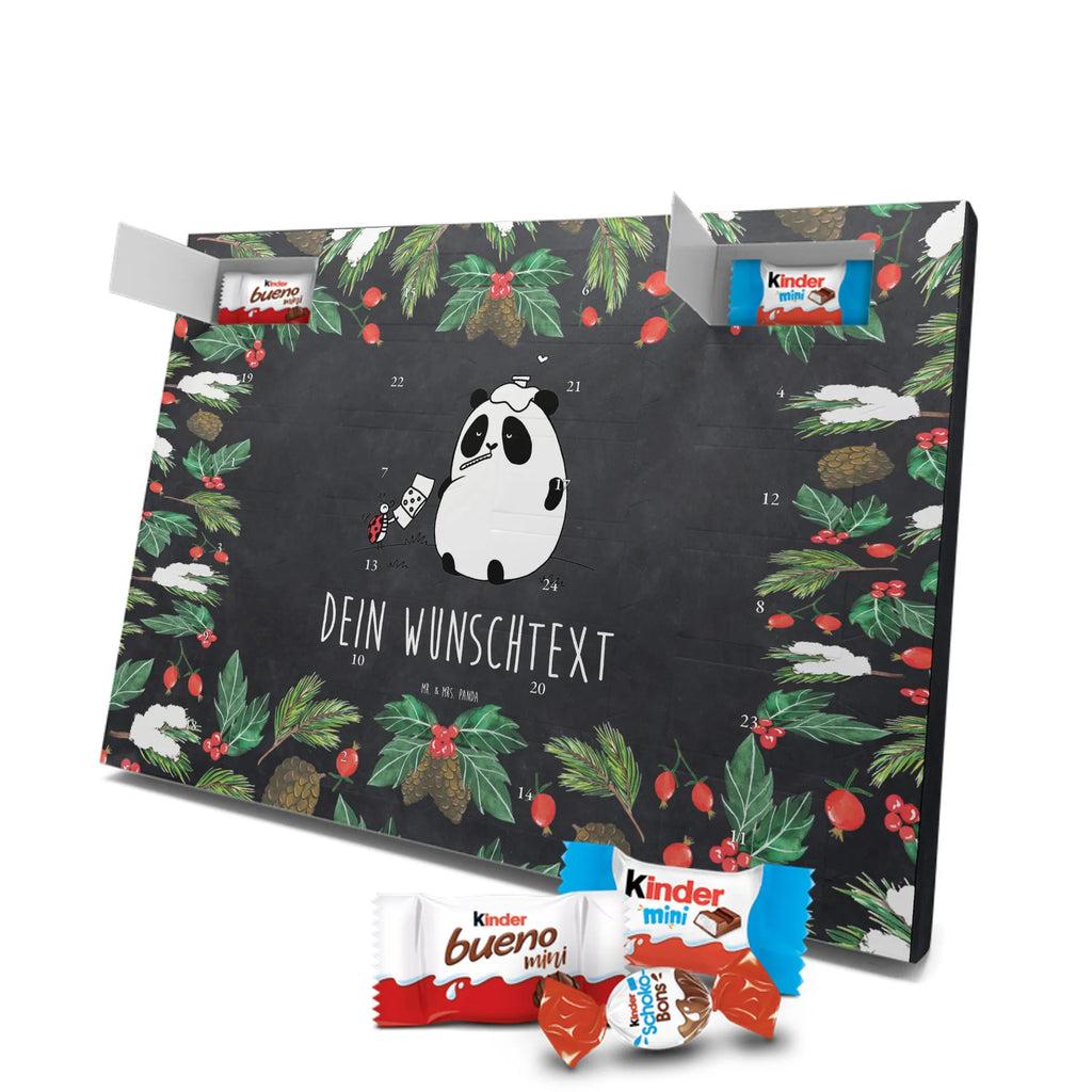  Panda Szybkiego powrotu do zdrowia Personalisierter Adventskalender, Adventskalender mit Namen