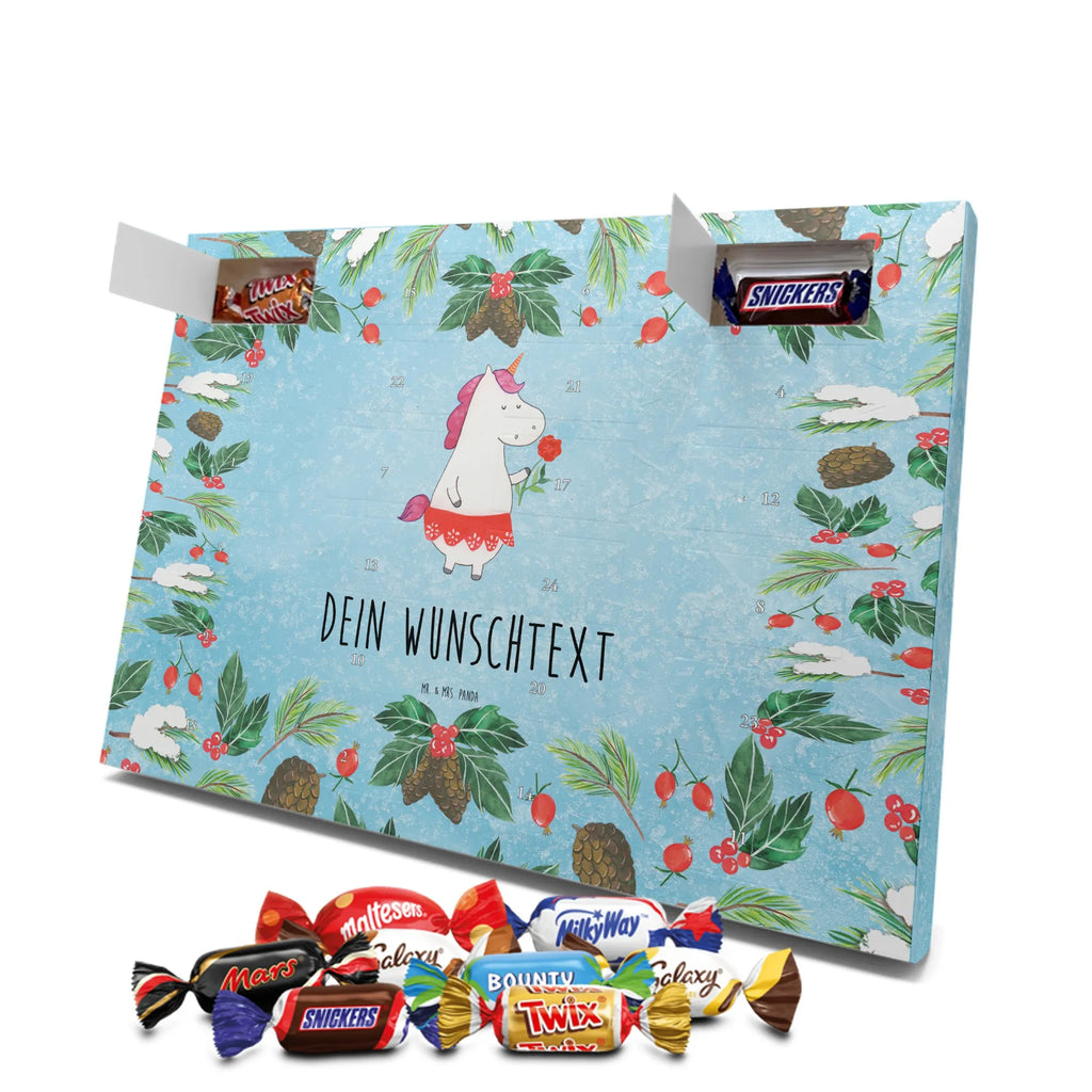 Adventskalender mit Namen Einhorn Dame Personalisierter Adventskalender, Adventskalender mit Namen, Einhörner, Unicorn, Einhorn Deko, Einhorn, Abfuhr, Trennung, Bachelorette, Feine Dame, Bachelor, Lady, Freundin, Schluss machen, Frau, Dame