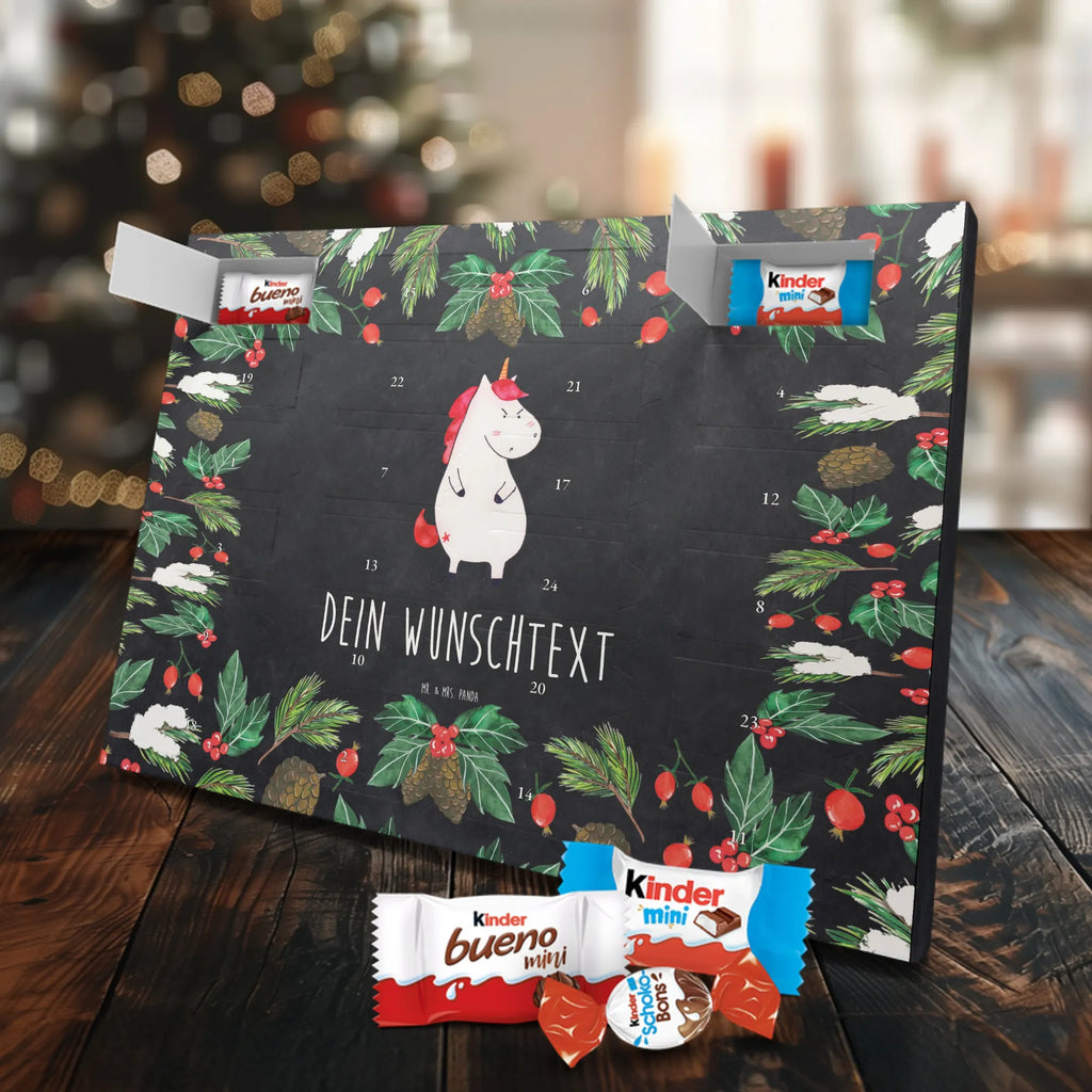 Adventskalender mit Namen Einhorn Wut Adventskalender mit Namen, Personalisierter Adventskalender, Einhörner, Unicorn, Einhorn Deko, Einhorn, Geschenk, Realität, Spaß, Lustlos, Arbeit, Ansage, Büro, Dumme Fragen, wütend, Nein, Lustig