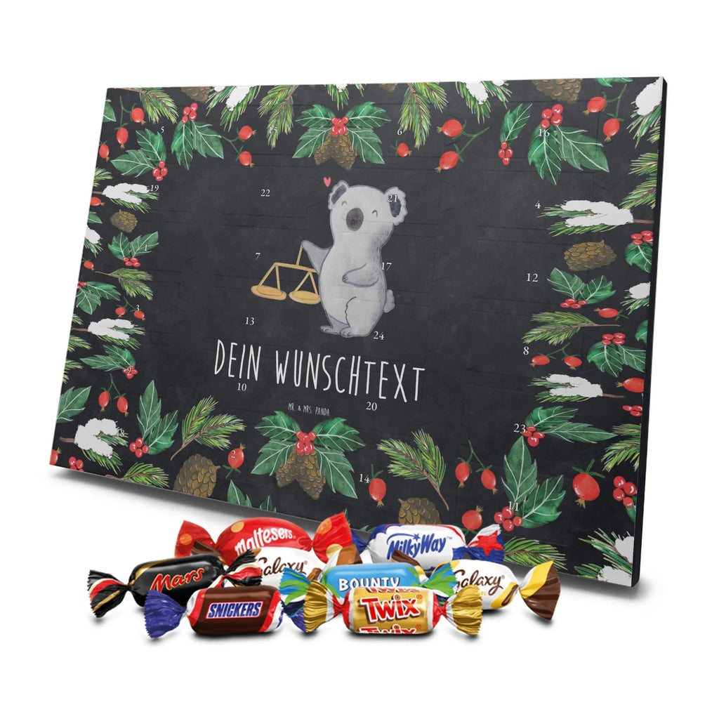 Personalisierter Schoko Adventskalender Waage Astrologie Personalisierter Adventskalender, Adventskalender mit Namen, Astrologie, Aszendent, Tierkreiszeichen, Horoskop, Sternzeichen, Geschenk Zum Geburtstag, Geburtstagsgeschenk, Waage, Geschenk