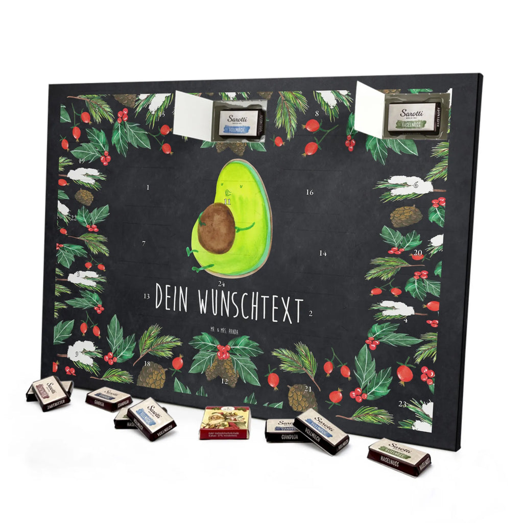 Adventskalender mit Namen Avocado Pfeifen Personalisierter Adventskalender, Adventskalender mit Namen, Vegan, Gesund, Avocado, Veggie, Diät, Abnehmen, Ernährung, dick sein