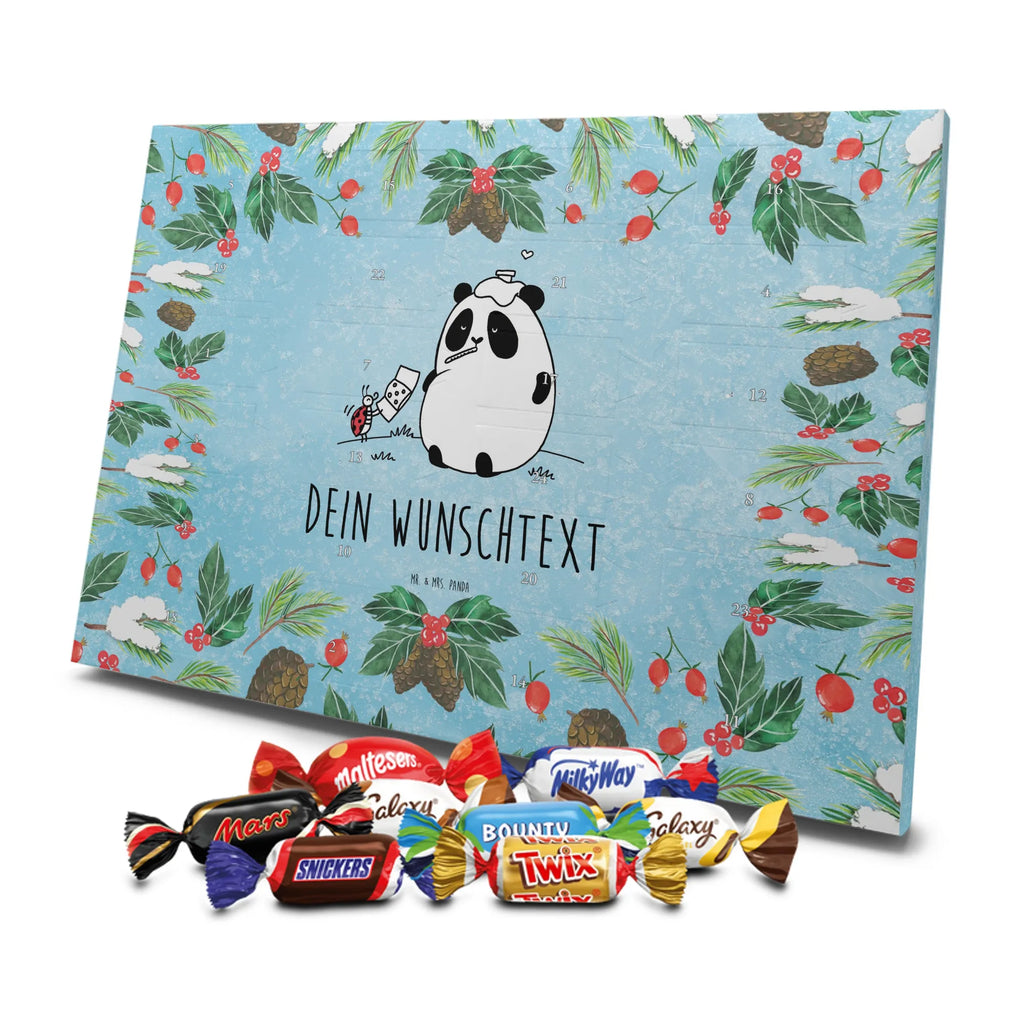  Panda Szybkiego powrotu do zdrowia Personalisierter Adventskalender, Adventskalender mit Namen