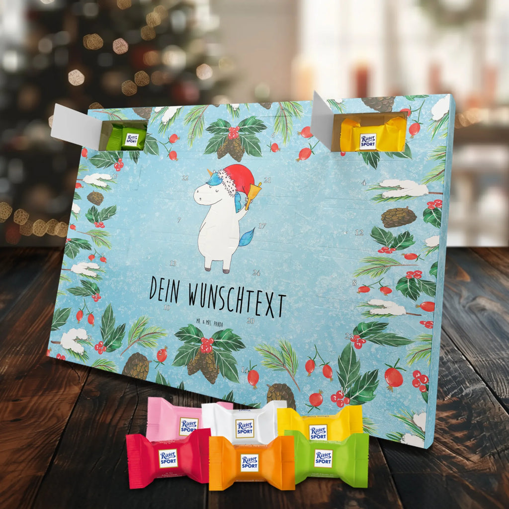 Adventskalender mit Namen Einhorn Weihnachtsmann Adventskalender mit Namen, Personalisierter Adventskalender, Einhörner, Unicorn, Einhorn Deko, Einhorn, Nikolaus, Gin, Wunschzettel, Wunschliste, Schokolade, Schoki, Feenstaub, Weihnachten, Weihnachtsmann