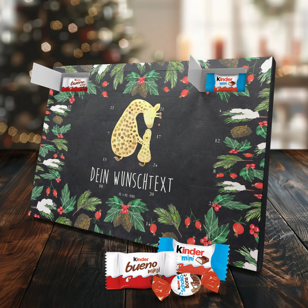 Adventskalender mit Namen Giraffe Kind Adventskalender mit Namen, Personalisierter Adventskalender, Afrika, Wildtiere, Tochter, Lieblingsmensch, Mutter, Sohn, Giraffe, Kind, Mama