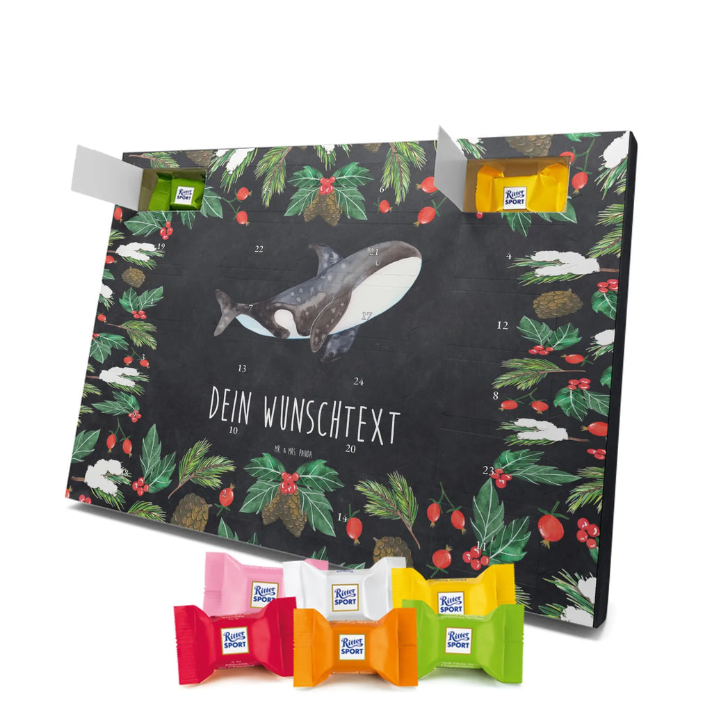 Adventskalender mit Namen Orca Personalisierter Adventskalender, Adventskalender mit Namen, Urlaub, Meerestiere, Meer, Startup, Neustart, Orca, Orcas, Arbeit, Möglichkeiten, Killerwal, Selbstliebe, Wal, Motivation, Büro