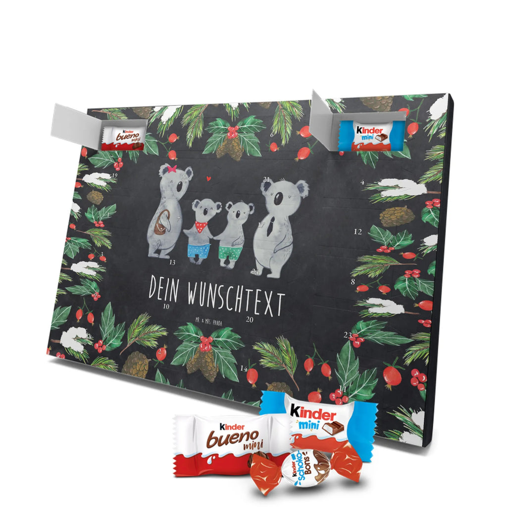 Adventskalender mit Namen Koala Familie zwei Adventskalender mit Namen, Personalisierter Adventskalender, Papa, Opa, Schwester, Oma, Familie, Vatertag, Bruder, Mama, Muttertag, Familienleben, Koalabär, Koalafamilie, Familienzeit, Lieblingsfamilie, Koala, Beste Familie