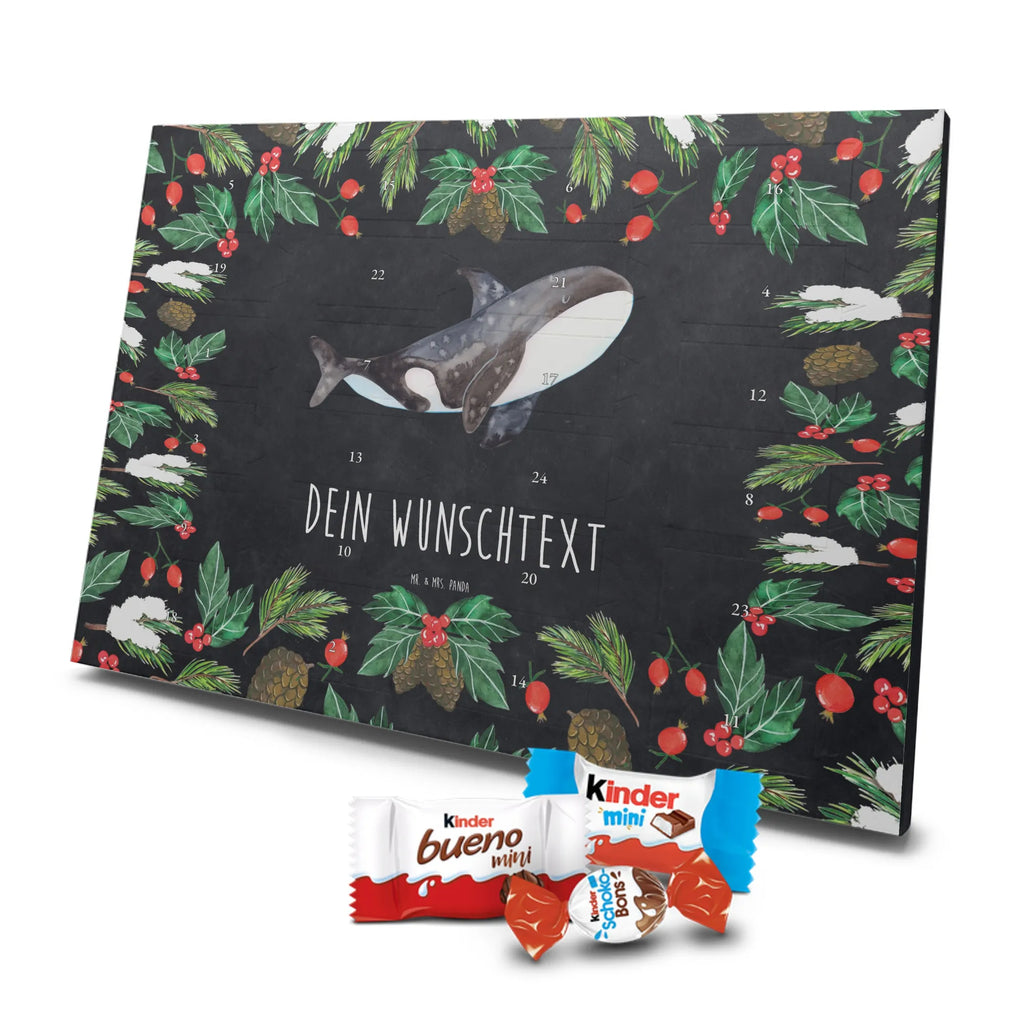 Adventskalender mit Namen Orca Personalisierter Adventskalender, Adventskalender mit Namen, Urlaub, Meerestiere, Meer, Startup, Neustart, Orca, Orcas, Arbeit, Möglichkeiten, Killerwal, Selbstliebe, Wal, Motivation, Büro