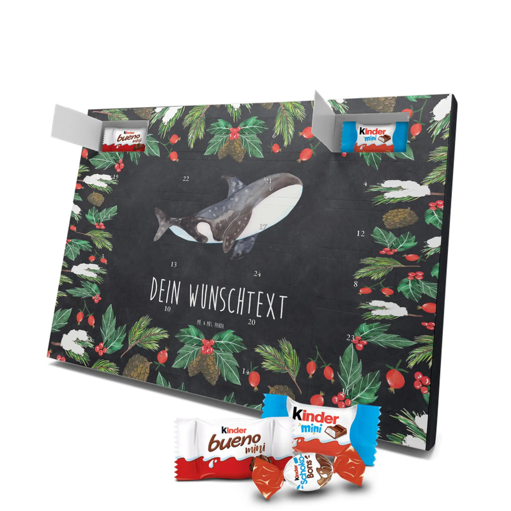 Adventskalender mit Namen Orca Personalisierter Adventskalender, Adventskalender mit Namen, Urlaub, Meerestiere, Meer, Startup, Neustart, Orca, Orcas, Arbeit, Möglichkeiten, Killerwal, Selbstliebe, Wal, Motivation, Büro