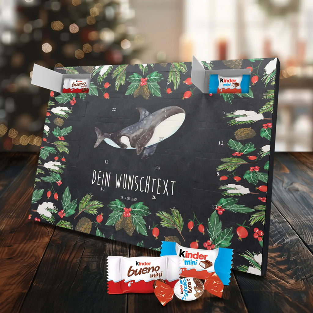 Adventskalender mit Namen Orca Personalisierter Adventskalender, Adventskalender mit Namen, Urlaub, Meerestiere, Meer, Startup, Neustart, Orca, Orcas, Arbeit, Möglichkeiten, Killerwal, Selbstliebe, Wal, Motivation, Büro