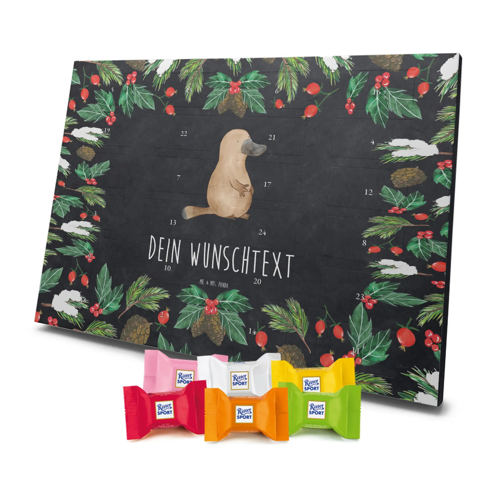Adventskalender mit Namen Schnabeltier Mut Personalisierter Adventskalender, Adventskalender mit Namen, Urlaub, Meerestiere, Meer, Schnabeltiere, Raodtrip, Mut, Training, Neustart, Neuanfang, Arbeit, Lebensweisheit, Motivation, Weltreise, mutig, Büro, Schnabeltier