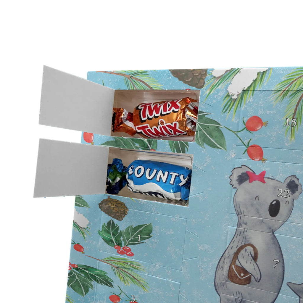 Adventskalender mit Namen Koala Familie zwei Personalisierter Adventskalender, Adventskalender mit Namen, Muttertag, Bruder, Schwester, Familie, Papa, Opa, Mama, Oma, Vatertag, Lieblingsfamilie, Familienleben, Koalabär, Koalafamilie, Familienzeit, Beste Familie, Koala