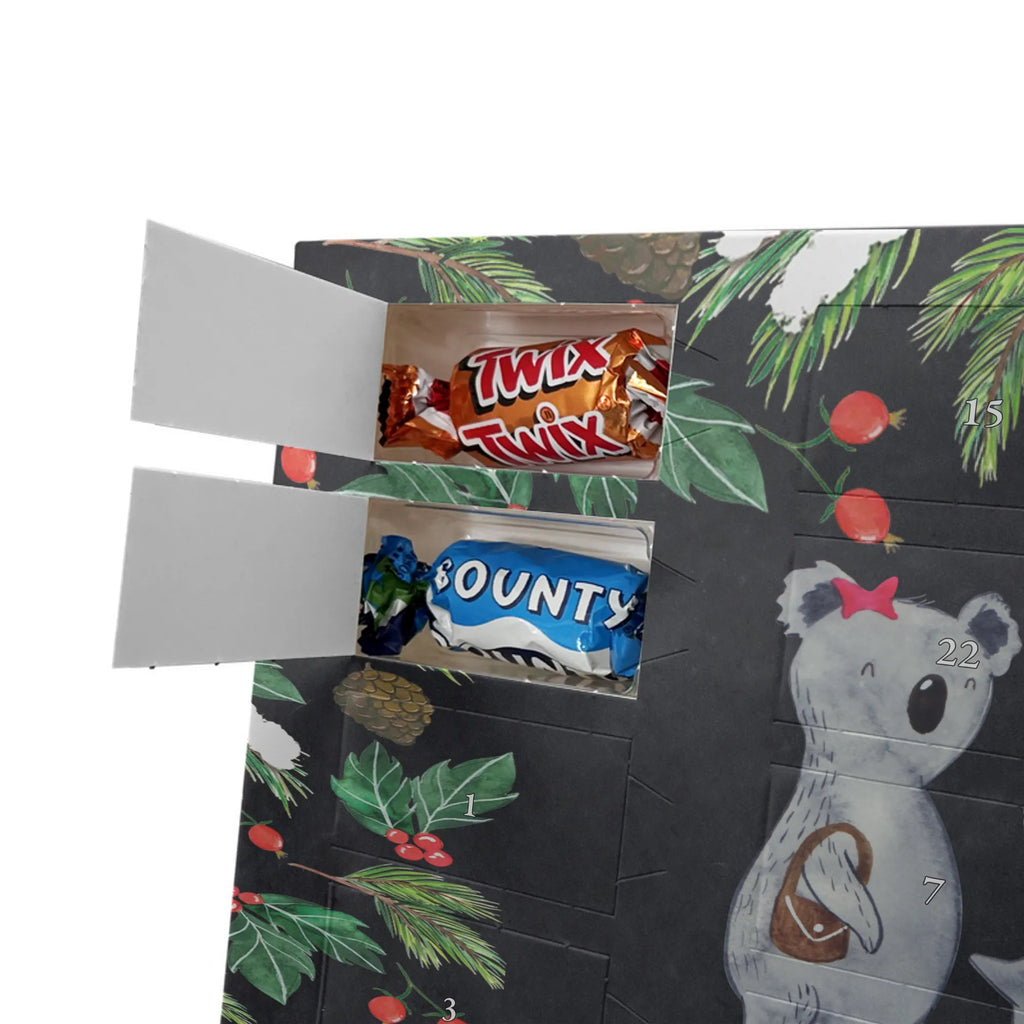 Adventskalender mit Namen Koala Familie zwei Personalisierter Adventskalender, Adventskalender mit Namen, Muttertag, Bruder, Schwester, Familie, Papa, Opa, Mama, Oma, Vatertag, Lieblingsfamilie, Familienleben, Koalabär, Koalafamilie, Familienzeit, Beste Familie, Koala