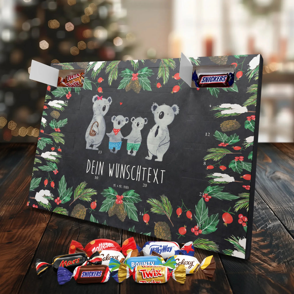 Adventskalender mit Namen Koala Familie zwei Adventskalender mit Namen, Personalisierter Adventskalender, Papa, Opa, Schwester, Oma, Familie, Vatertag, Bruder, Mama, Muttertag, Familienleben, Koalabär, Koalafamilie, Familienzeit, Lieblingsfamilie, Koala, Beste Familie