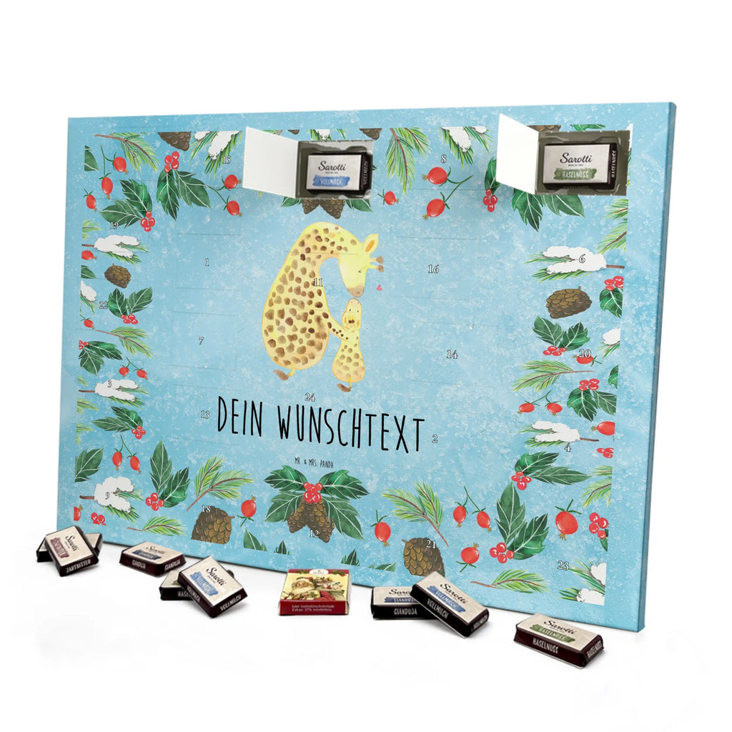 Adventskalender mit Namen Giraffe Kind Adventskalender mit Namen, Personalisierter Adventskalender, Afrika, Wildtiere, Tochter, Lieblingsmensch, Mutter, Sohn, Giraffe, Kind, Mama