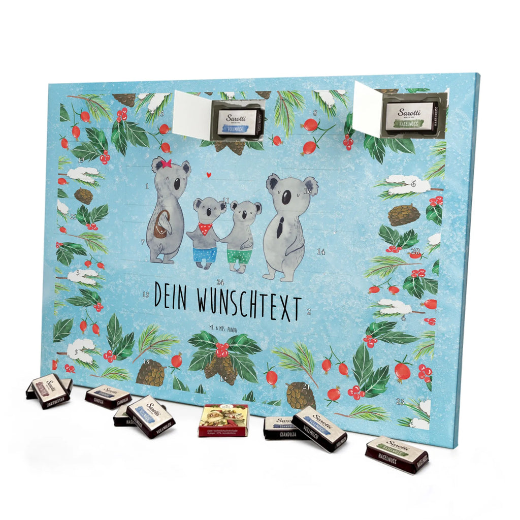 Adventskalender mit Namen Koala Familie zwei Adventskalender mit Namen, Personalisierter Adventskalender, Papa, Opa, Schwester, Oma, Familie, Vatertag, Bruder, Mama, Muttertag, Familienleben, Koalabär, Koalafamilie, Familienzeit, Lieblingsfamilie, Koala, Beste Familie