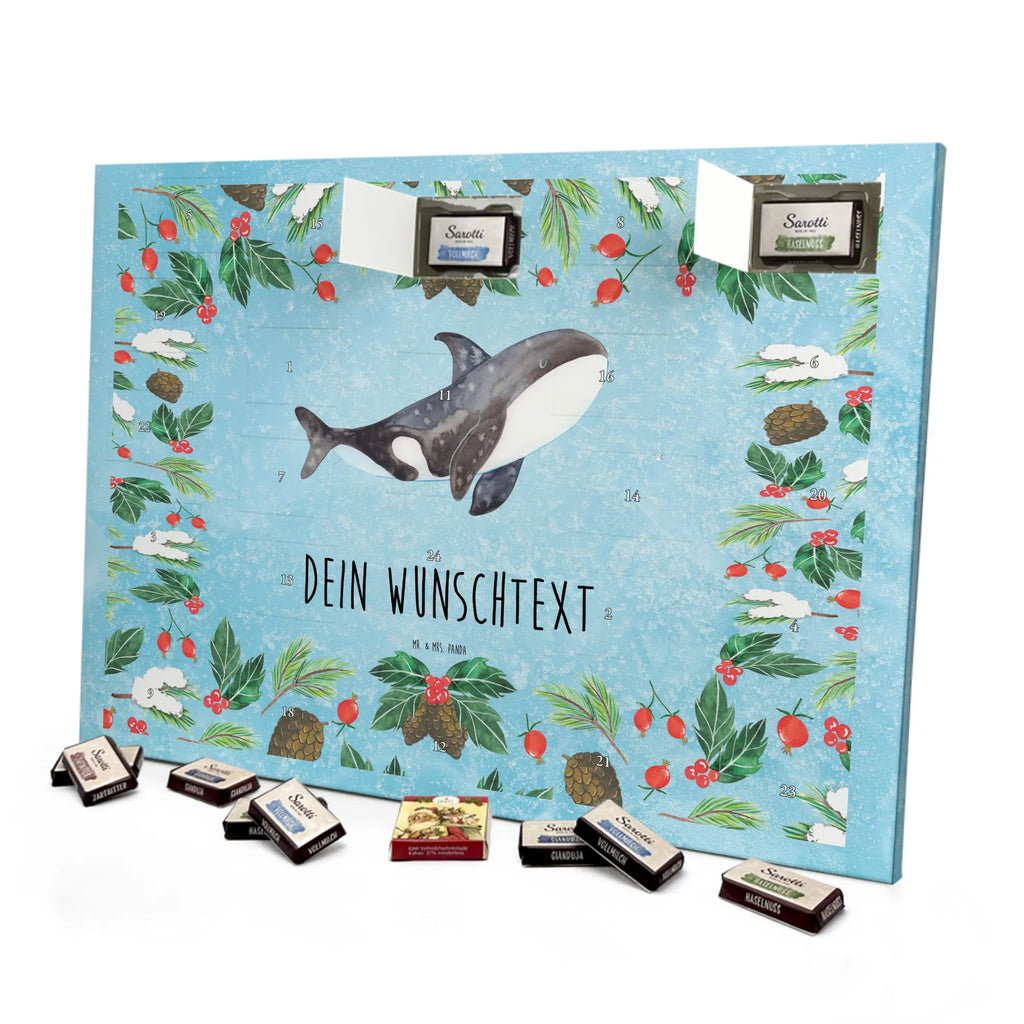 Adventskalender mit Namen Orca Personalisierter Adventskalender, Adventskalender mit Namen, Urlaub, Meerestiere, Meer, Startup, Neustart, Orca, Orcas, Arbeit, Möglichkeiten, Killerwal, Selbstliebe, Wal, Motivation, Büro