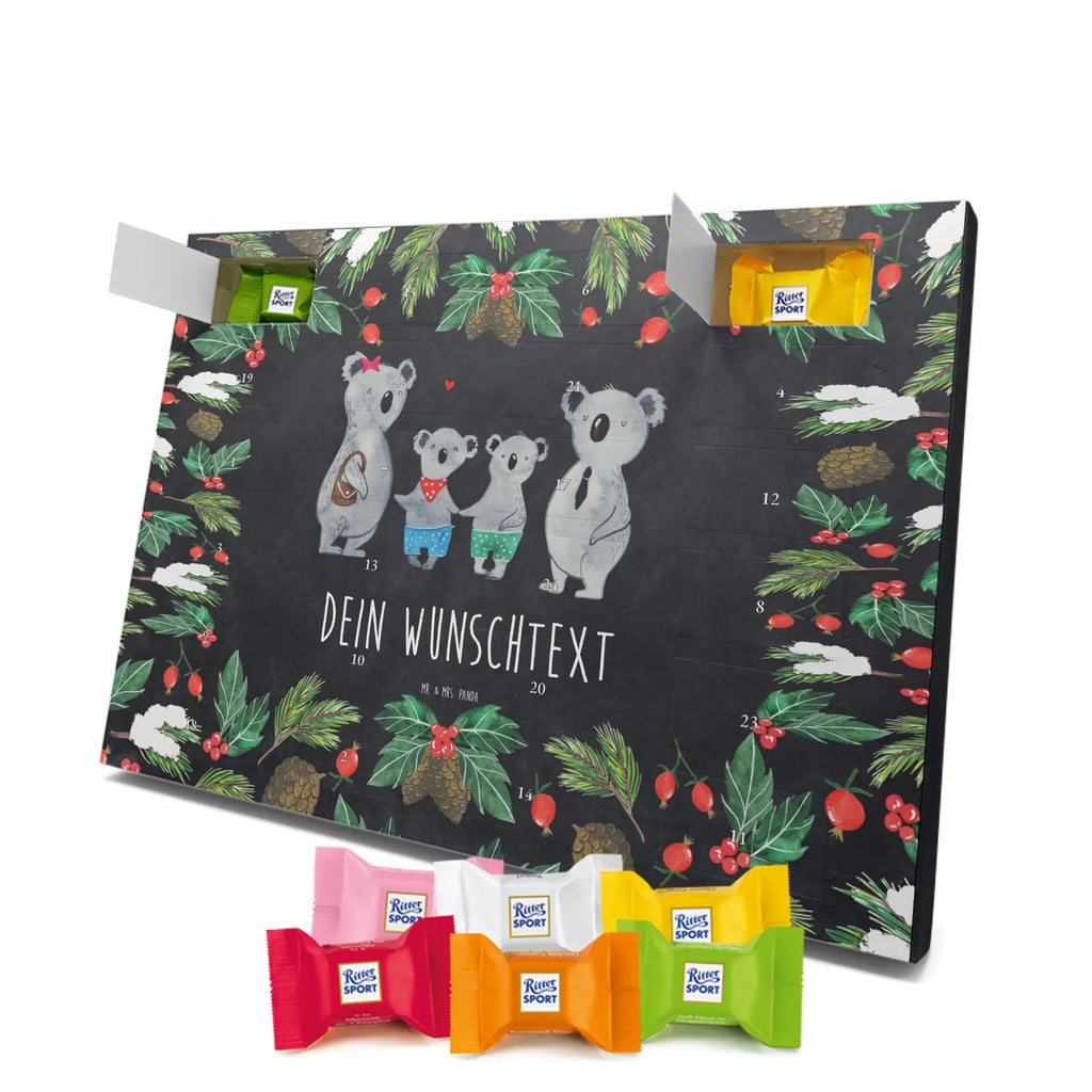Adventskalender mit Namen Koala Familie zwei Adventskalender mit Namen, Personalisierter Adventskalender, Papa, Opa, Schwester, Oma, Familie, Vatertag, Bruder, Mama, Muttertag, Familienleben, Koalabär, Koalafamilie, Familienzeit, Lieblingsfamilie, Koala, Beste Familie
