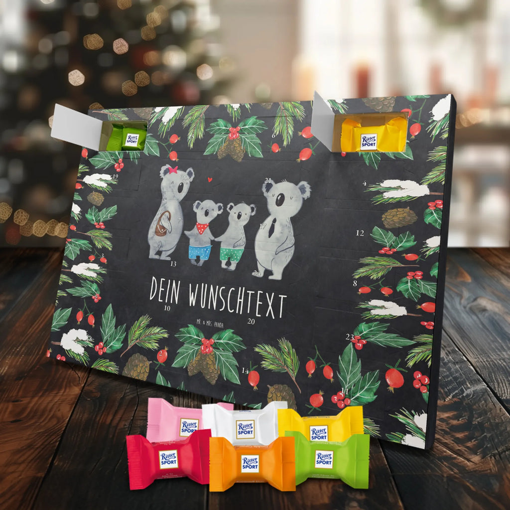 Adventskalender mit Namen Koala Familie zwei Adventskalender mit Namen, Personalisierter Adventskalender, Papa, Opa, Schwester, Oma, Familie, Vatertag, Bruder, Mama, Muttertag, Familienleben, Koalabär, Koalafamilie, Familienzeit, Lieblingsfamilie, Koala, Beste Familie