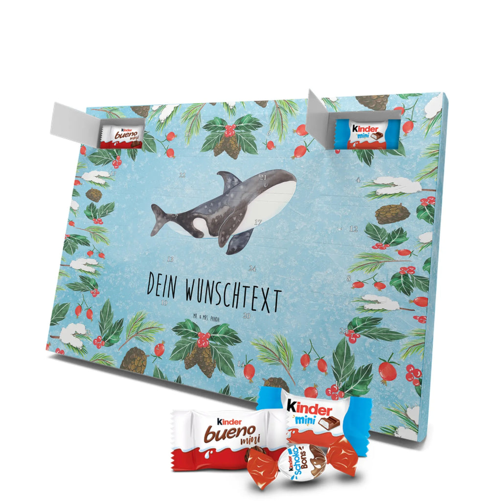 Adventskalender mit Namen Orca Personalisierter Adventskalender, Adventskalender mit Namen, Urlaub, Meerestiere, Meer, Startup, Neustart, Orca, Orcas, Arbeit, Möglichkeiten, Killerwal, Selbstliebe, Wal, Motivation, Büro