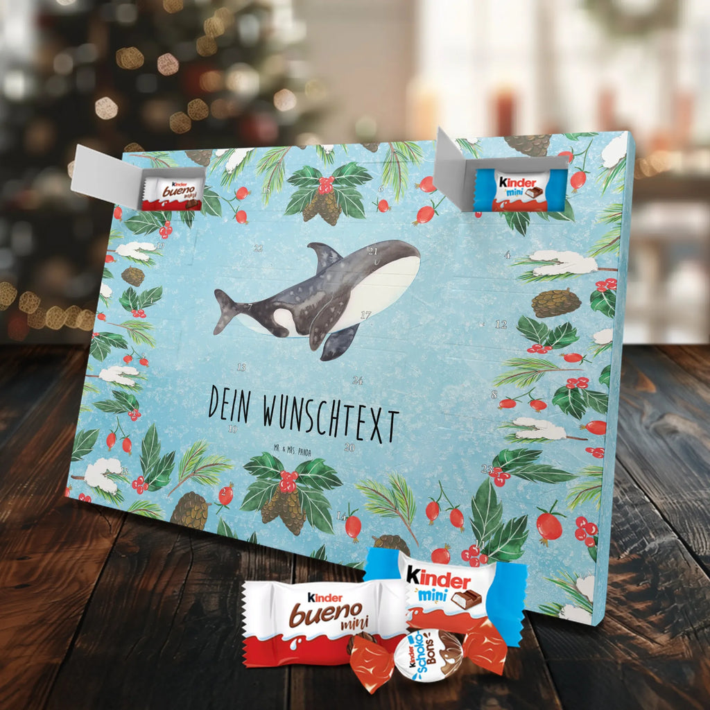Adventskalender mit Namen Orca Personalisierter Adventskalender, Adventskalender mit Namen, Urlaub, Meerestiere, Meer, Startup, Neustart, Orca, Orcas, Arbeit, Möglichkeiten, Killerwal, Selbstliebe, Wal, Motivation, Büro