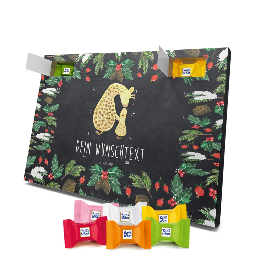 Adventskalender mit Namen Giraffe Kind Adventskalender mit Namen, Personalisierter Adventskalender, Afrika, Wildtiere, Tochter, Lieblingsmensch, Mutter, Sohn, Giraffe, Kind, Mama