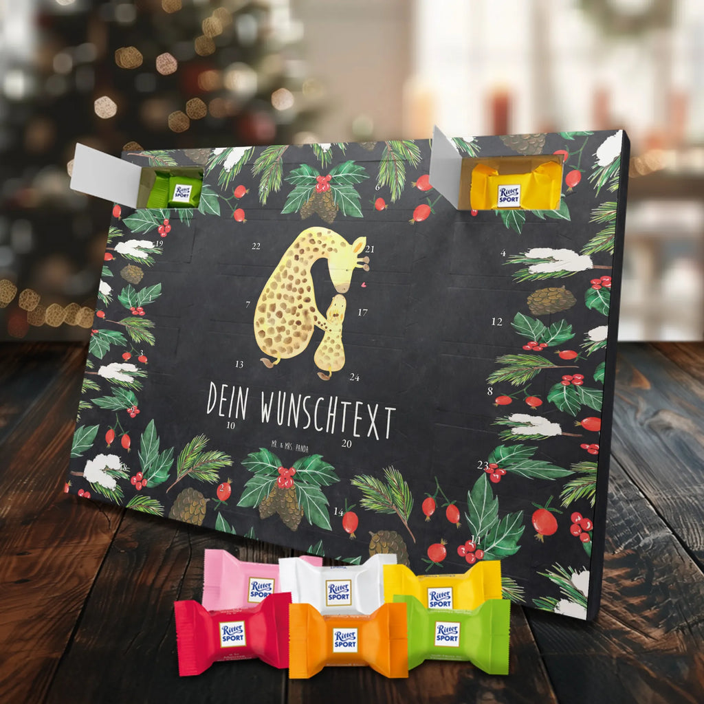 Adventskalender mit Namen Giraffe Kind Adventskalender mit Namen, Personalisierter Adventskalender, Afrika, Wildtiere, Tochter, Lieblingsmensch, Mutter, Sohn, Giraffe, Kind, Mama