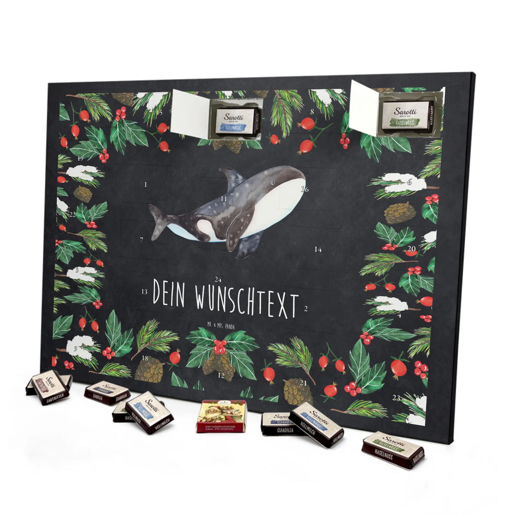 Adventskalender mit Namen Orca Personalisierter Adventskalender, Adventskalender mit Namen, Urlaub, Meerestiere, Meer, Startup, Neustart, Orca, Orcas, Arbeit, Möglichkeiten, Killerwal, Selbstliebe, Wal, Motivation, Büro
