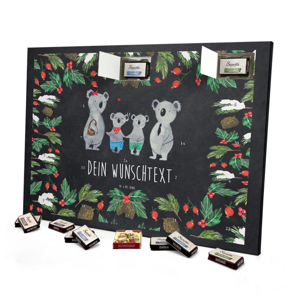 Adventskalender mit Namen Koala Familie zwei Personalisierter Adventskalender, Adventskalender mit Namen, Muttertag, Bruder, Schwester, Familie, Papa, Opa, Mama, Oma, Vatertag, Lieblingsfamilie, Familienleben, Koalabär, Koalafamilie, Familienzeit, Beste Familie, Koala