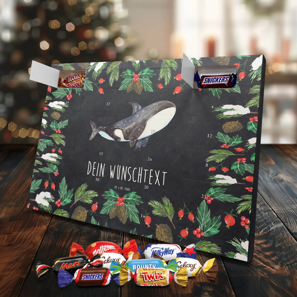 Adventskalender mit Namen Orca Personalisierter Adventskalender, Adventskalender mit Namen, Urlaub, Meerestiere, Meer, Startup, Neustart, Orca, Orcas, Arbeit, Möglichkeiten, Killerwal, Selbstliebe, Wal, Motivation, Büro