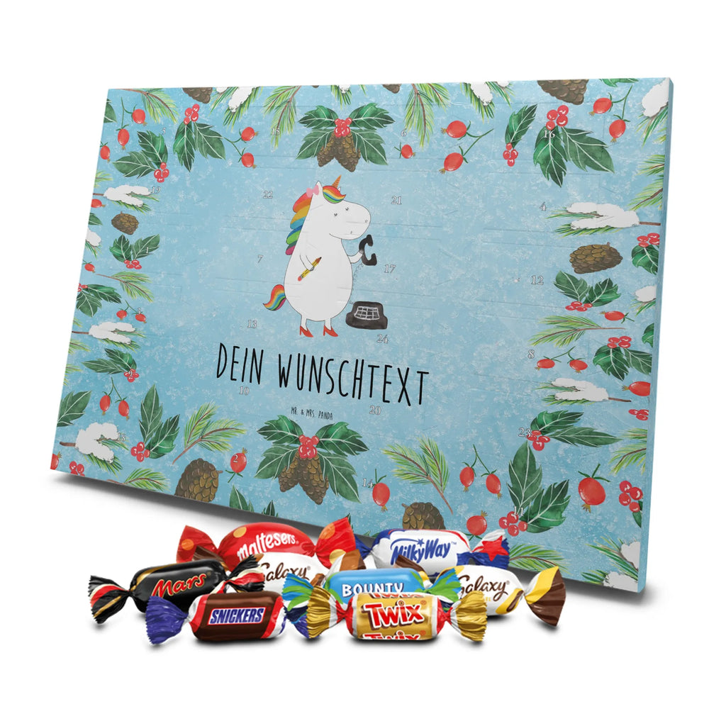 Adventskalender mit Namen Einhorn Sekretärin Personalisierter Adventskalender, Adventskalender mit Namen, Einhörner, Unicorn, Einhorn Deko, Einhorn, Steuerbüro, Bürohilfe, Büro, Rechtsanwaltsgehilfin, Bürokraft, Sekretärin, Rechtsanwältin, Steuerkanzlei