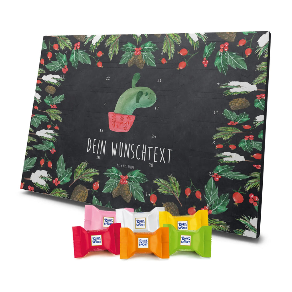 Personalisierter Schoko Adventskalender Kaktus Mama Personalisierter Adventskalender, Adventskalender mit Namen, Kakteen, Kaktus, Ärger, Büro, Motivation, Schule, Kaktusliebe, Quote, Büroalltag