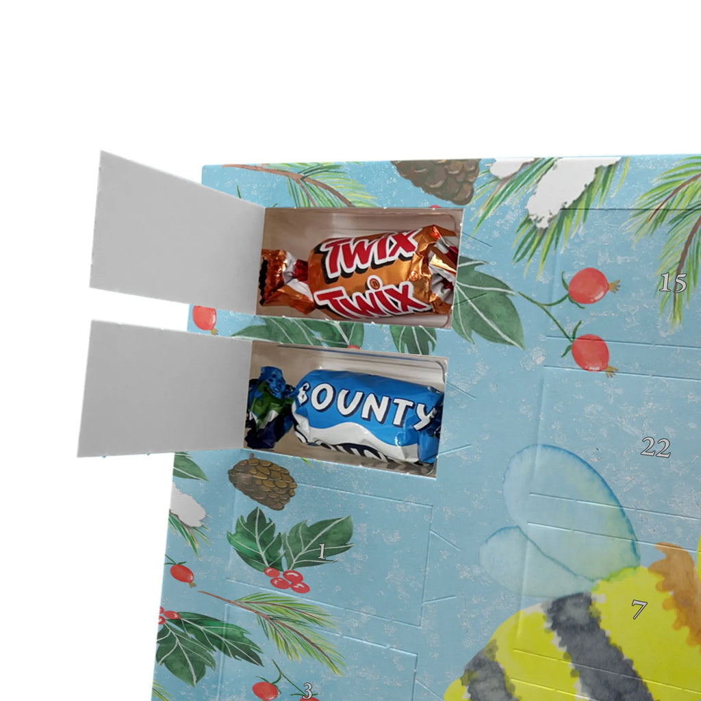 Adventskalender mit Namen Biene Liebe Personalisierter Adventskalender, Adventskalender mit Namen, Biene, Hummel, Wespe