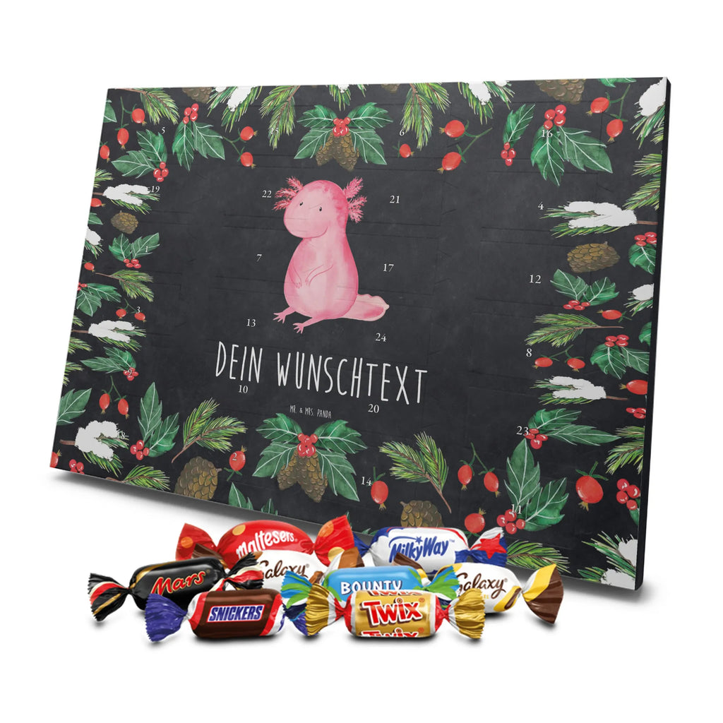 Adventskalender mit Namen Axolotl Niedlich Personalisierter Adventskalender, Adventskalender mit Namen, Molch, Axolotl, Lebensweisheit, Lebensstil, Vergnügt, Freundin, Weisheit, Zufrieden, Liebe, Axolot, Fröhlich