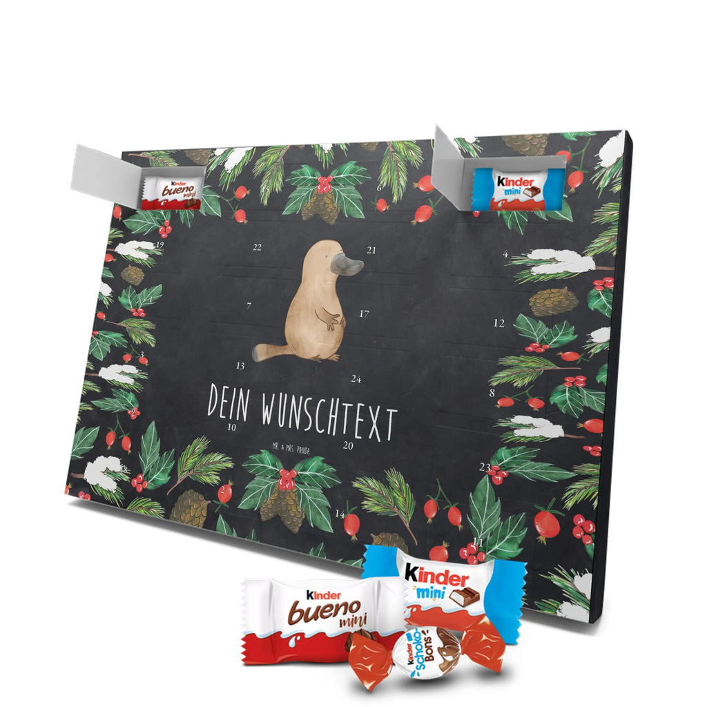 Adventskalender mit Namen Schnabeltier Mut Personalisierter Adventskalender, Adventskalender mit Namen, Urlaub, Meerestiere, Meer, Schnabeltiere, Raodtrip, Mut, Training, Neustart, Neuanfang, Arbeit, Lebensweisheit, Motivation, Weltreise, mutig, Büro, Schnabeltier