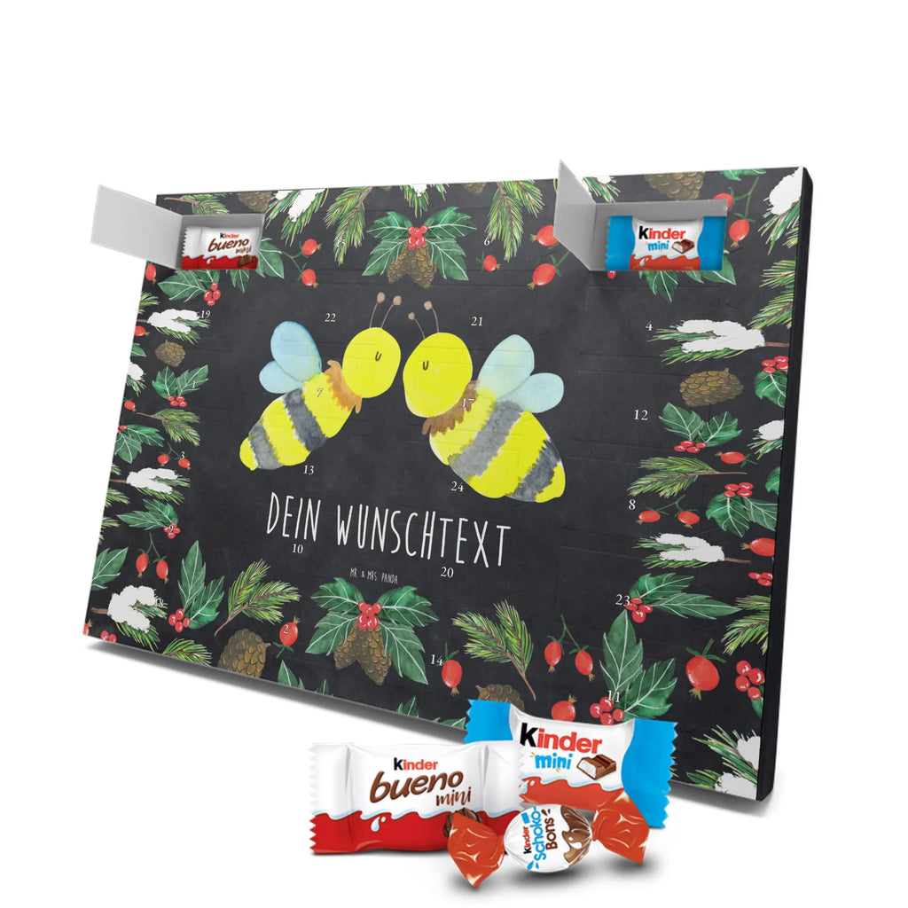 Adventskalender mit Namen Biene Liebe Personalisierter Adventskalender, Adventskalender mit Namen, Biene, Hummel, Wespe