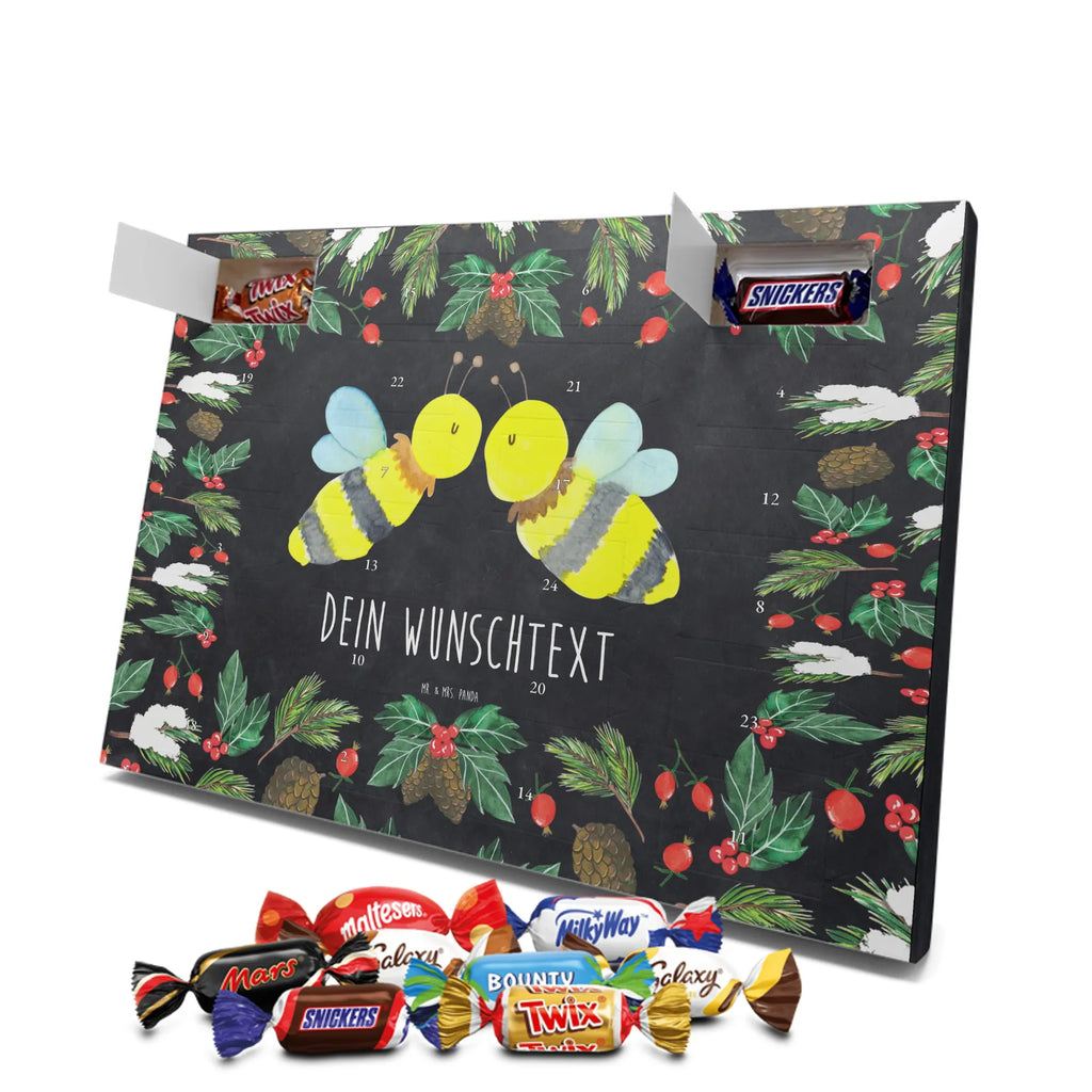 Adventskalender mit Namen Biene Liebe Personalisierter Adventskalender, Adventskalender mit Namen, Biene, Hummel, Wespe