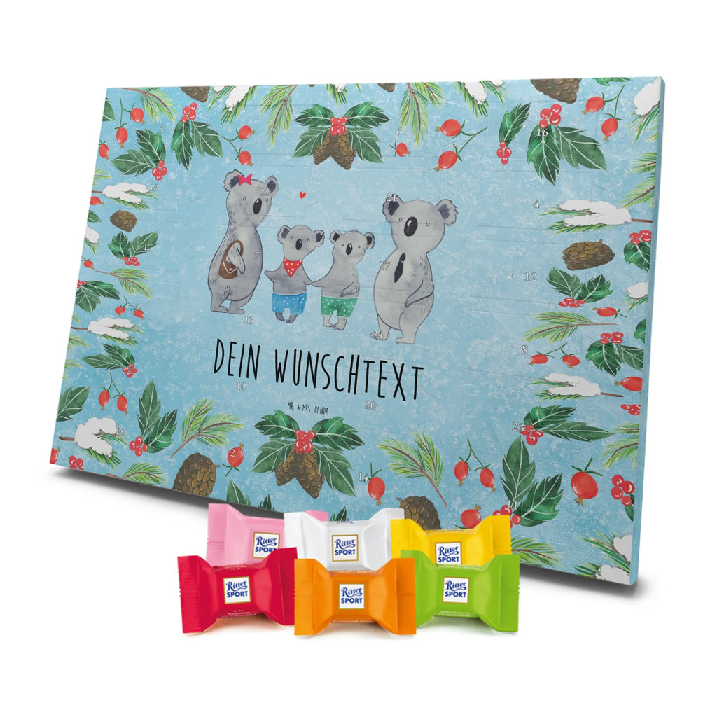 Adventskalender mit Namen Koala Familie zwei Personalisierter Adventskalender, Adventskalender mit Namen, Muttertag, Bruder, Schwester, Familie, Papa, Opa, Mama, Oma, Vatertag, Lieblingsfamilie, Familienleben, Koalabär, Koalafamilie, Familienzeit, Beste Familie, Koala