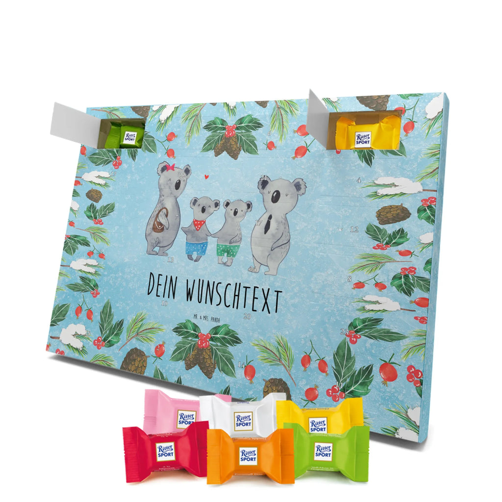 Adventskalender mit Namen Koala Familie zwei Adventskalender mit Namen, Personalisierter Adventskalender, Papa, Opa, Schwester, Oma, Familie, Vatertag, Bruder, Mama, Muttertag, Familienleben, Koalabär, Koalafamilie, Familienzeit, Lieblingsfamilie, Koala, Beste Familie