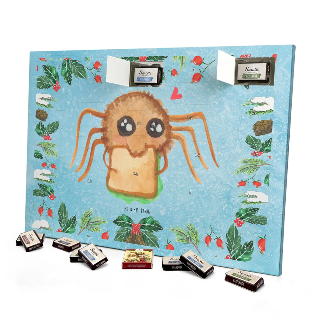 Chocolate advent calendar Spider Agathe Sandwich Spider, Spider Agathe