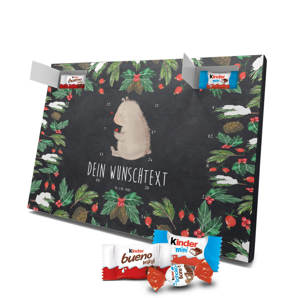 Adventskalender mit Namen Bär Marienkäfer Personalisierter Adventskalender, Adventskalender mit Namen, Teddy, Bär, Teddybär, Marienkäfer, Freiheit, Das Leben Ist schön, Motivation, Liebe