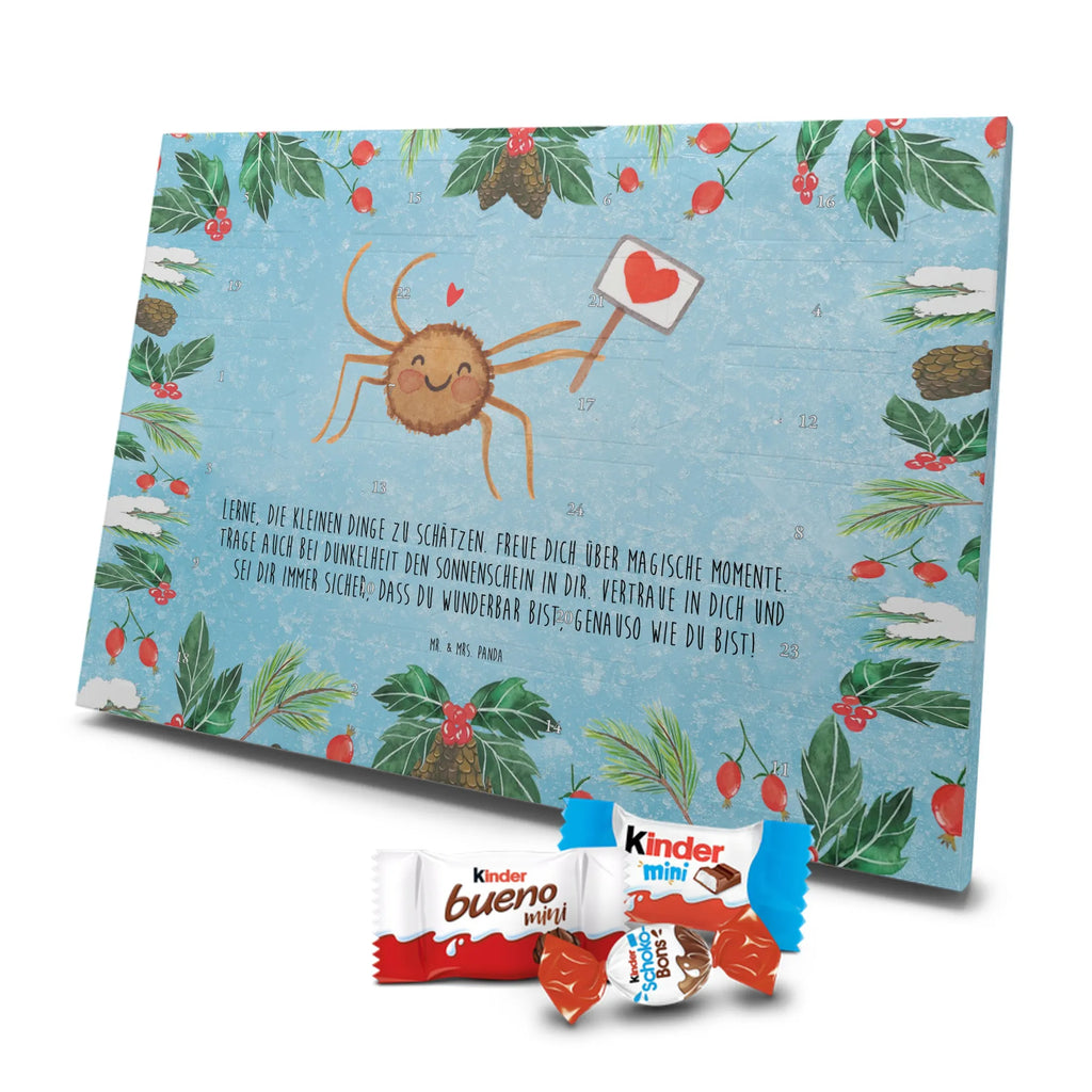 Chocolate advent calendar Spider Agatha Motivation Spider, Spider Agathe