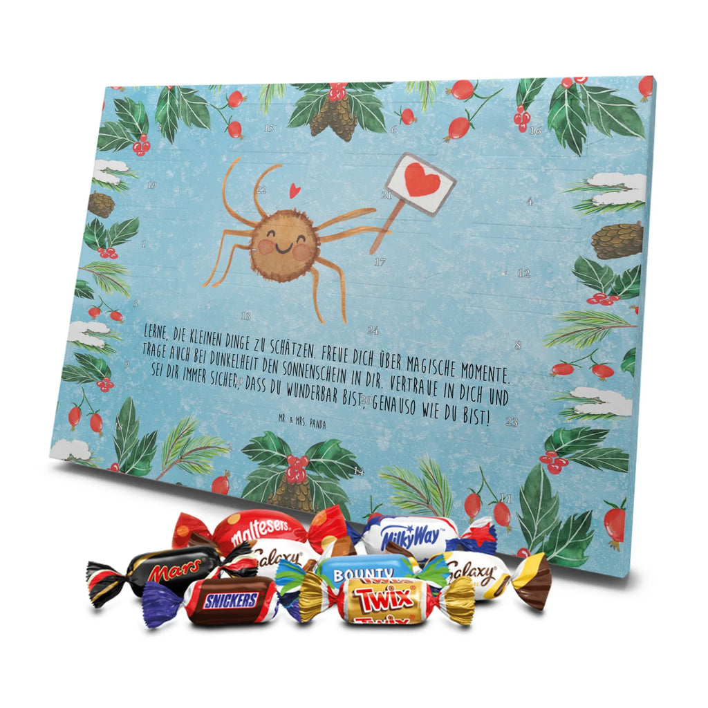 Chocolate advent calendar Spider Agatha Motivation Spider, Spider Agathe