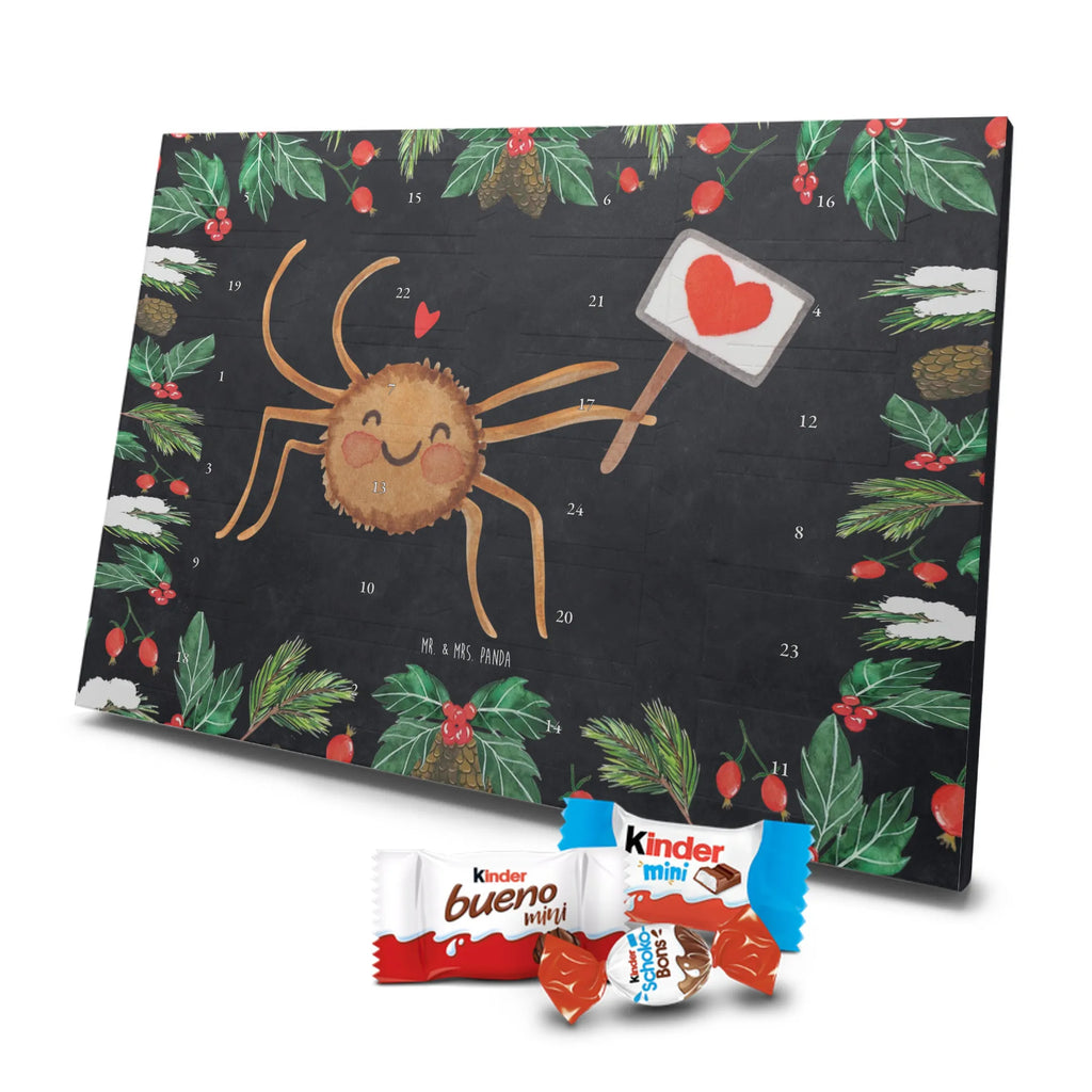 Chocolate advent calendar Spider Agatha Motivation Spider, Spider Agathe