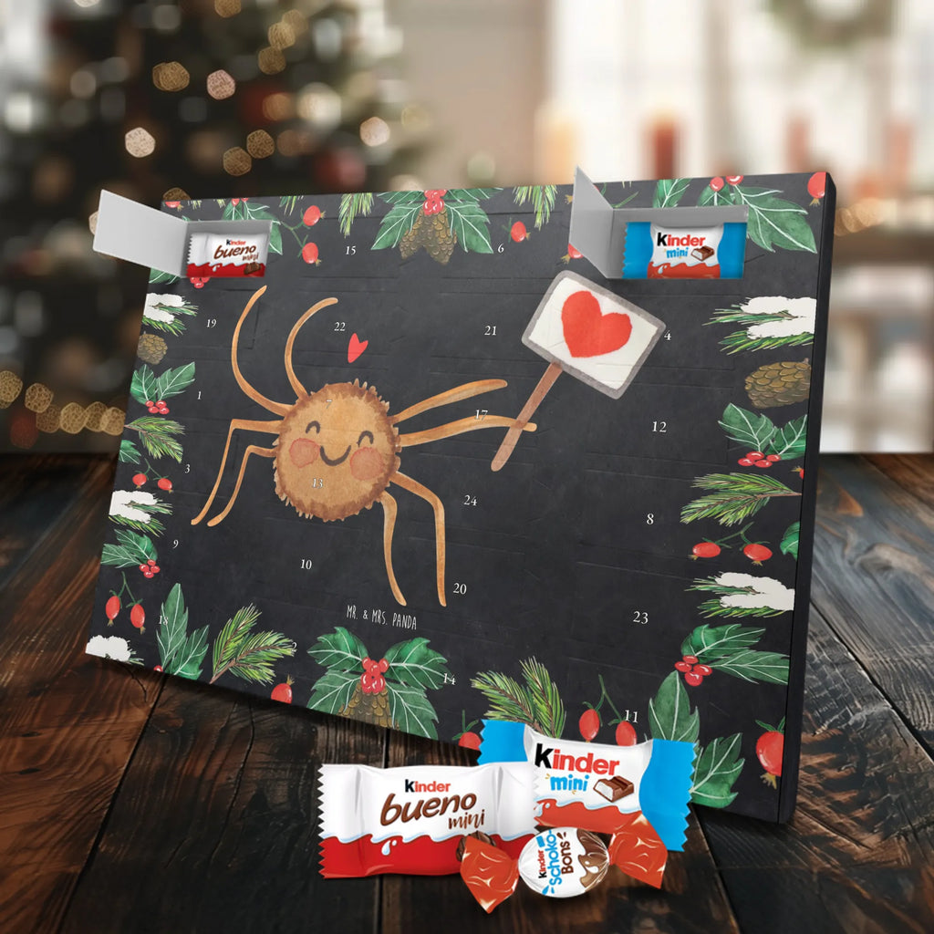 Chocolate advent calendar Spider Agatha Motivation Spider, Spider Agathe