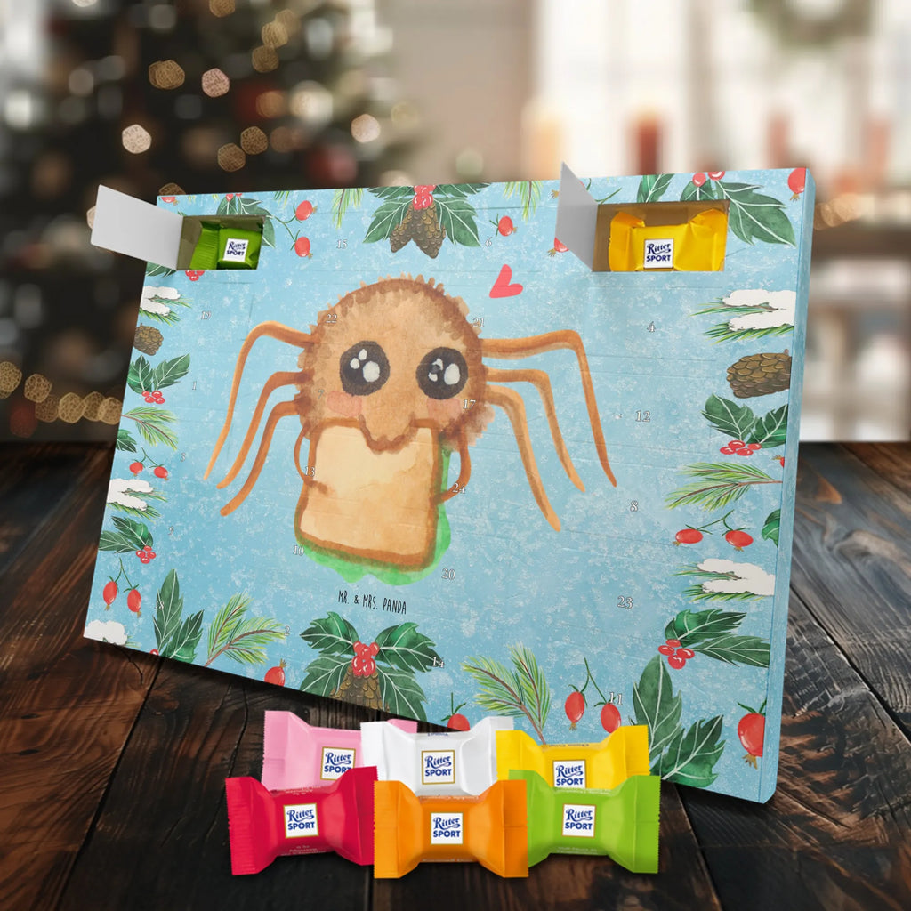 Chocolate advent calendar Spider Agathe Sandwich Spider, Spider Agathe
