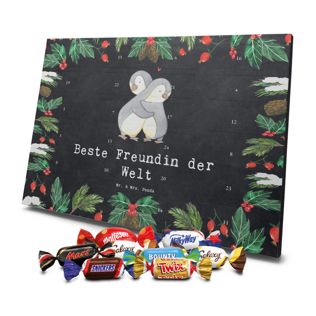 Chocolate advent calendar penguin Best girlfriend in the world gift, birthday, gift idea, birthday present, giving, thank you, for, make you happy, gift tip, girlfriends, wife, best friend, best, anniversary, Girlfriend, saying, friendship. Dearest