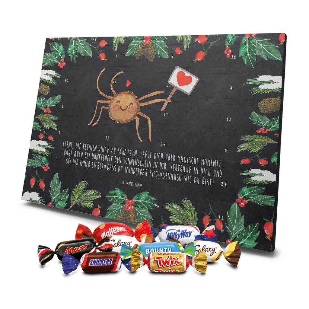 Chocolate advent calendar Spider Agatha Motivation Spider, Spider Agathe