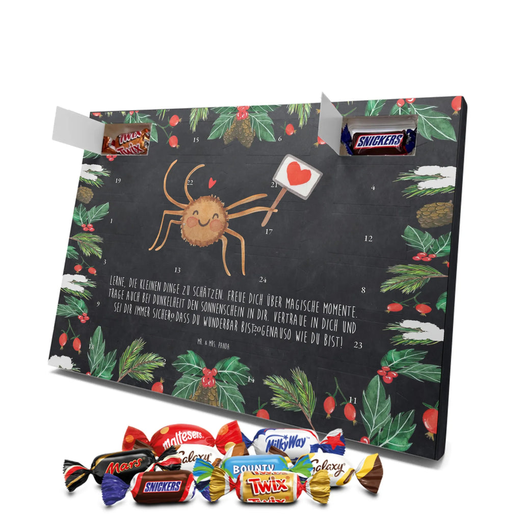 Chocolate advent calendar Spider Agatha Motivation Spider, Spider Agathe