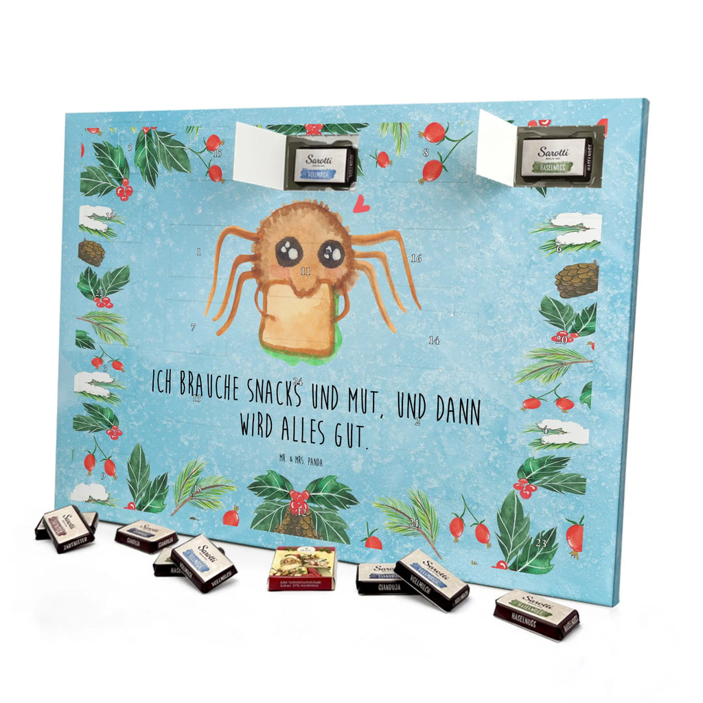 Chocolate advent calendar Spider Agathe Sandwich Spider, Spider Agathe